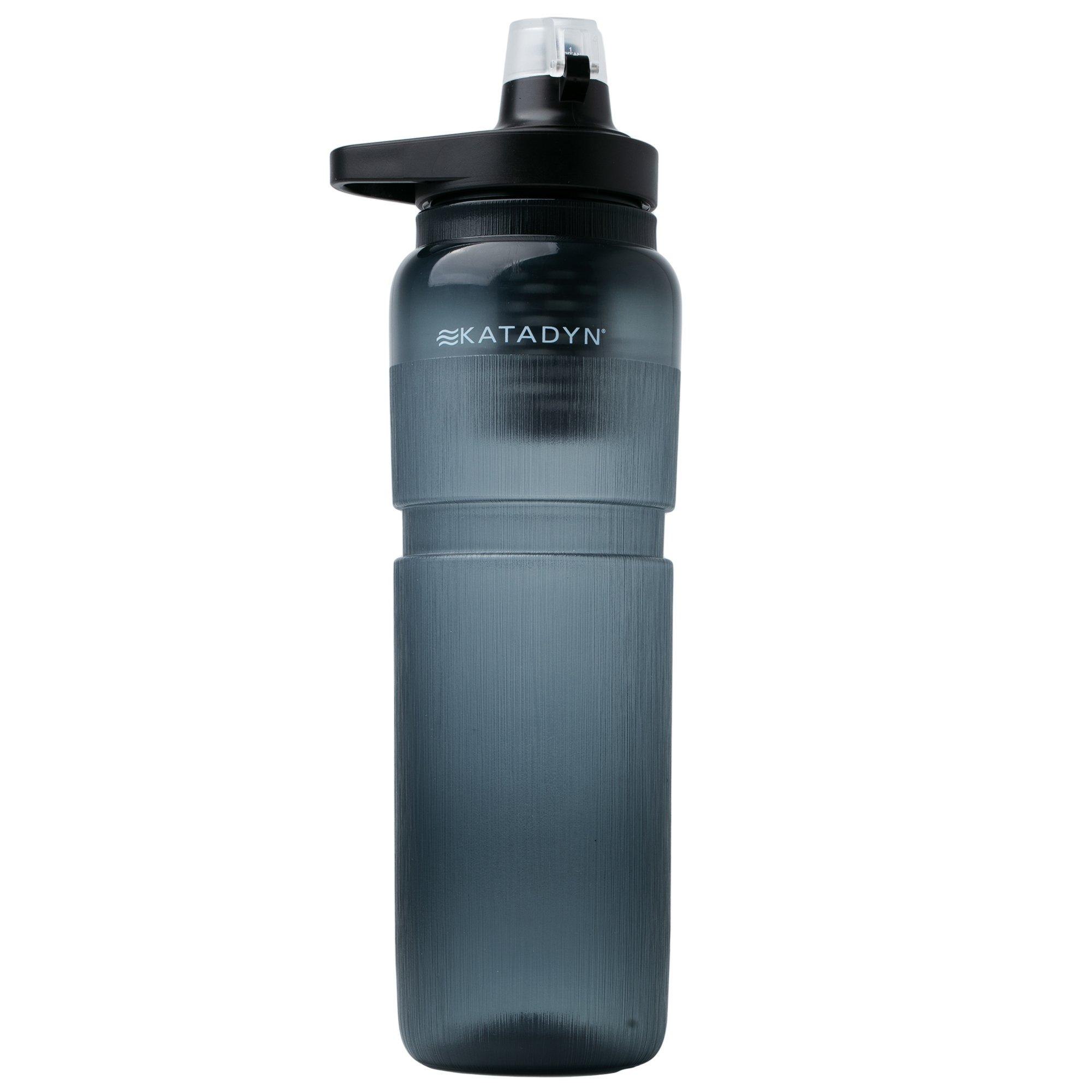 Katadyn BeFree AC Bottle 0.9L, Smoke, water bottle with filter, 900 ml