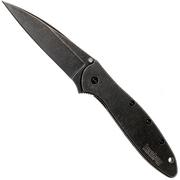 Kershaw Leek 1660BLKW plain edge, black