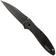 Image for Kershaw Leek 1660BLKW plain edge, black