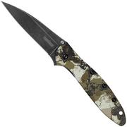 Afbeelding voor Kershaw Leek Kings Camo 1660KC BlackWash 14C28N, Aluminum Custom CCI Coating, assisted zakmes