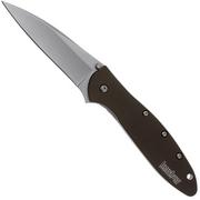 Kershaw Leek 1660OL plain Edge, verde