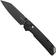 Image for Kershaw Iridium Reverse Tanto 2038RBLK Black D2, Black Aluminium, pocket knife