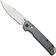 Afbeelding voor Kershaw Iridium 2038ST, Stonewashed D2 Spear Point, Grey Aluminum, partially serrated zakmes