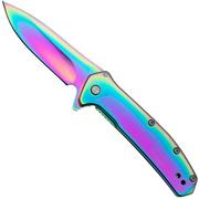 Kershaw Outcome Rainbow 2044RBW, 4Cr14, Stainless Steel, Taschenmesser