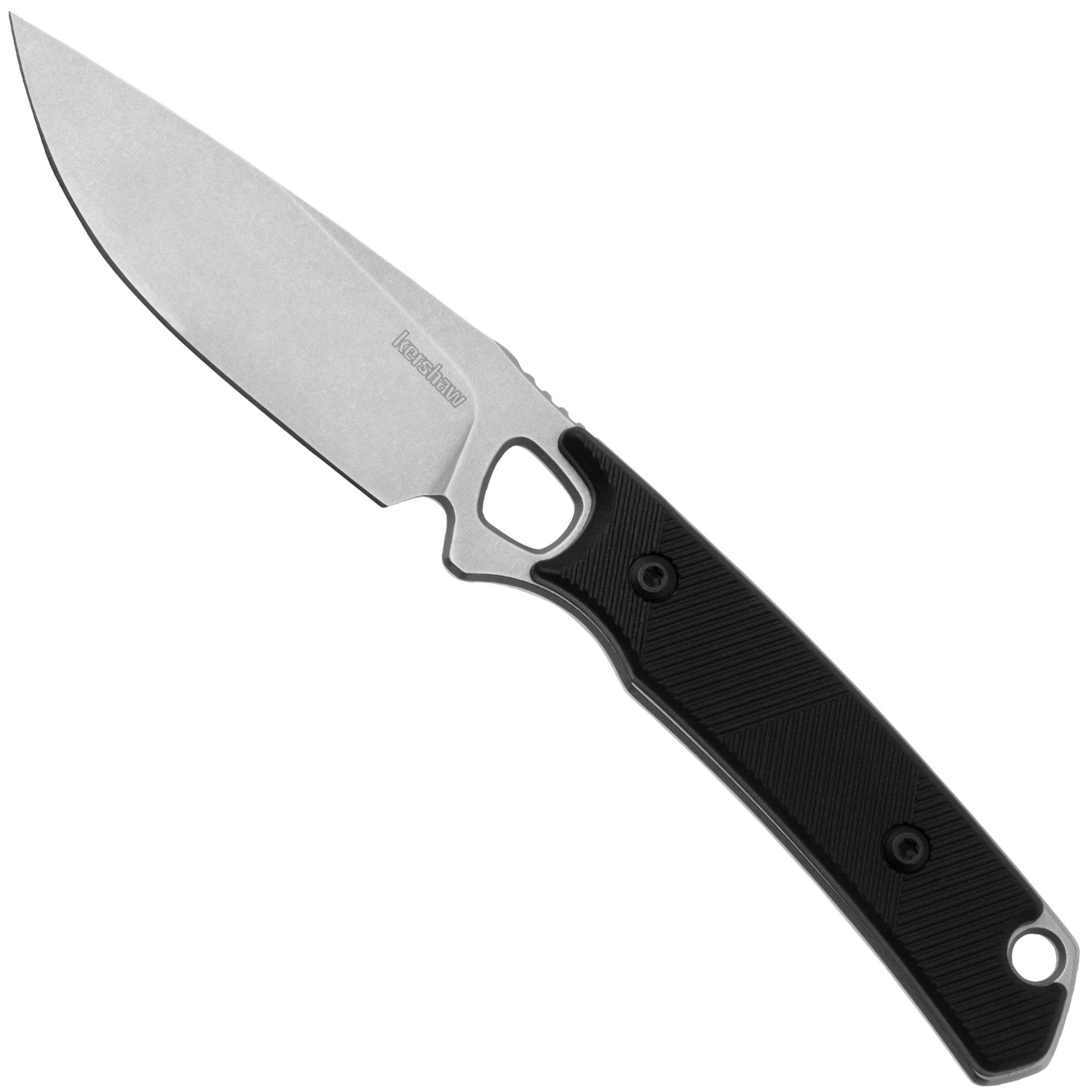 Nóż z głownią stałą Kershaw Steppe 2048 Stonewashed D2