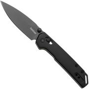 Afbeelding voor Kershaw Mini Iridium 2051BLK, Black Oxide D2 Spear Point, Black Anodized Aluminum zakmes
