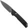 Afbeelding voor Kershaw Mini Iridium 2051BLK, Black Oxide D2 Spear Point, Black Anodized Aluminum zakmes