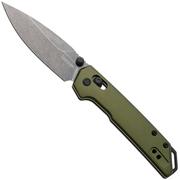 Afbeelding voor Kershaw Mini Iridium 2051OLBW, Blackwashed D2, OD Green Aluminum zakmes