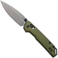 Afbeelding voor Kershaw Mini Iridium 2051OLBW, Blackwashed D2, OD Green Aluminum zakmes