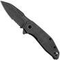 Afbeelding voor Kershaw Gravel Serrated 2065ST Blackwashed Stainless zakmes