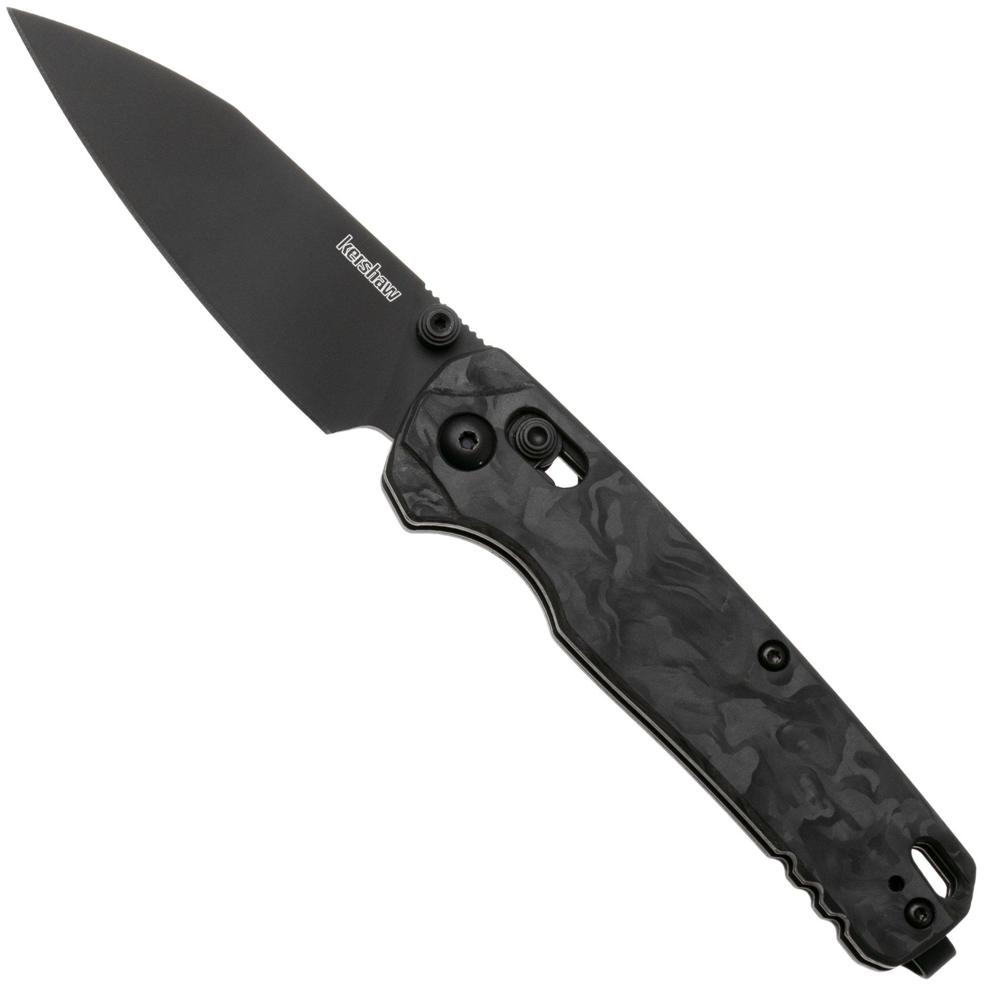 Kershaw Bel Air 6105CFBLK, Black CPM MagnaCut, Black Carbonfiber zakmes