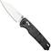 Afbeelding voor Kershaw Bel Air 6105CF, Satin CPM MagnaCut, Black Carbonfiber zakmes