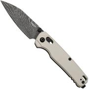 Afbeelding voor Kershaw Bel Air 6105DAM, Damascus, Creme Aluminum zakmes