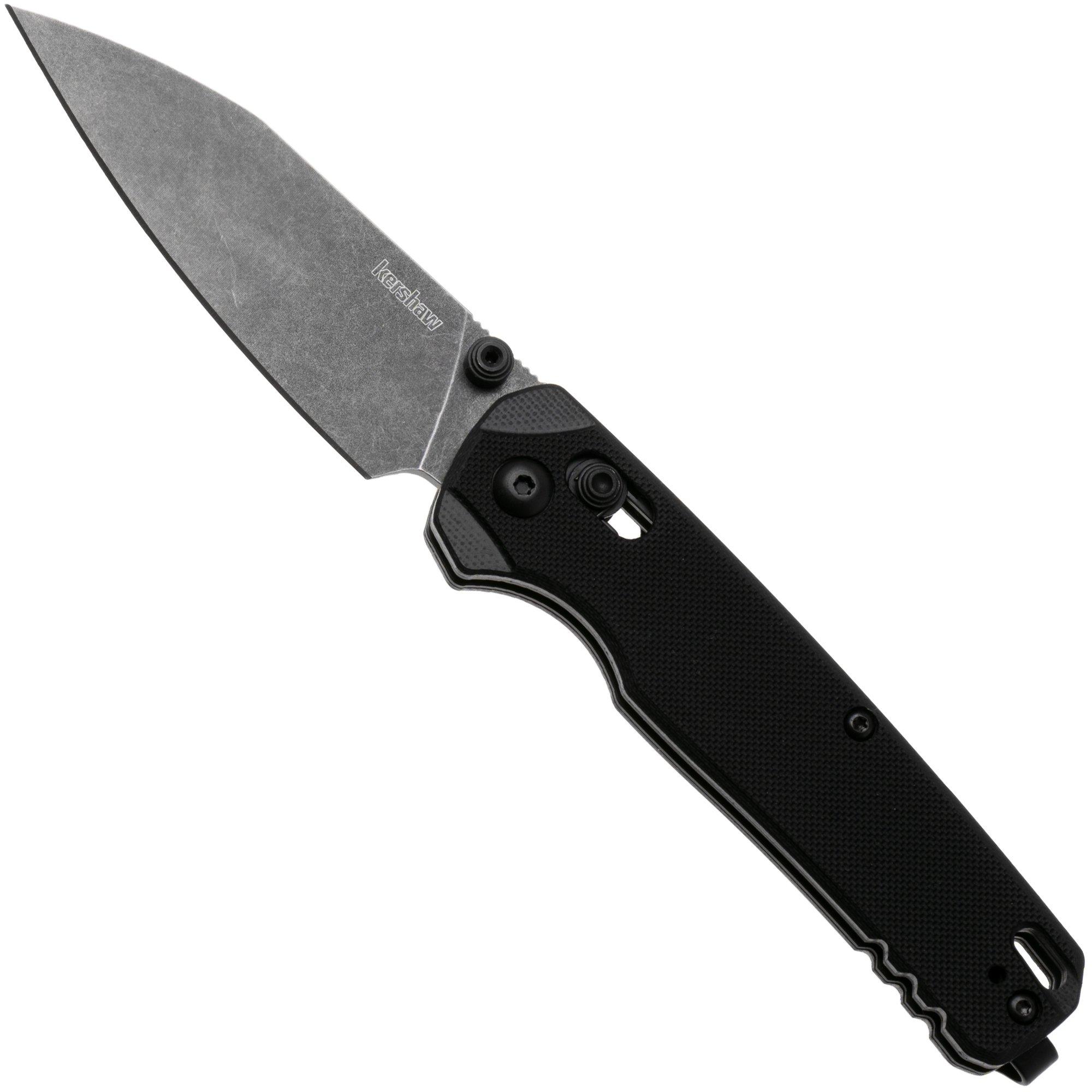Kershaw Bel Air 6105G10, Blackwashed CPM MagnaCut, Black G10 zakmes