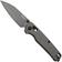 Afbeelding voor Kershaw Bel Air 6105GRYBW, Blackwashed CPM MagnaCut, Grey Aluminum zakmes