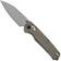 Afbeelding voor Kershaw Bel Air 6105OLMC, Gray Stonewashed CPM MagnaCut, OD Green Micarta zakmes
