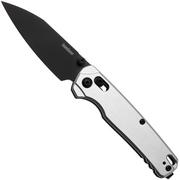 Afbeelding voor Kershaw Bel Air 6105RAWBLK, Black CPM MagnaCut, Raw Grey Aluminum zakmes