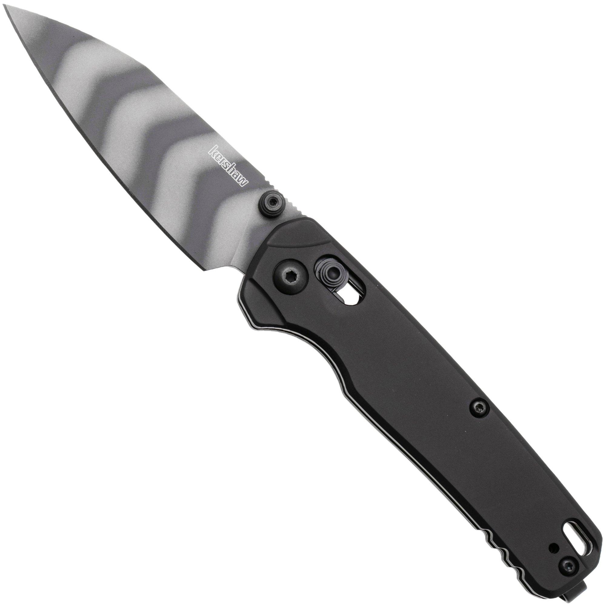Kershaw Bel Air 6105TS Tiger Stripe CPM MagnaCut, Black Aluminum zakmes