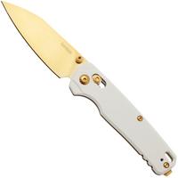 Afbeelding voor Kershaw Bel Air 6105WGLD, Goldwashed CPM MagnaCut, White Aluminum zakmes