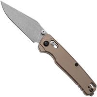 Afbeelding voor Kershaw Bel Air 6106FDE, Stonewashed CPM MagnaCut Clip Point, Brown Aluminum zakmes