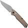 Afbeelding voor Kershaw Bel Air 6106FDE, Stonewashed CPM MagnaCut Clip Point, Brown Aluminum zakmes