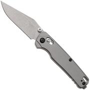 Afbeelding voor Kershaw Bel Air 6106GRY, Stonewashed CPM MagnaCut Clip Point, Grey Aluminum zakmes