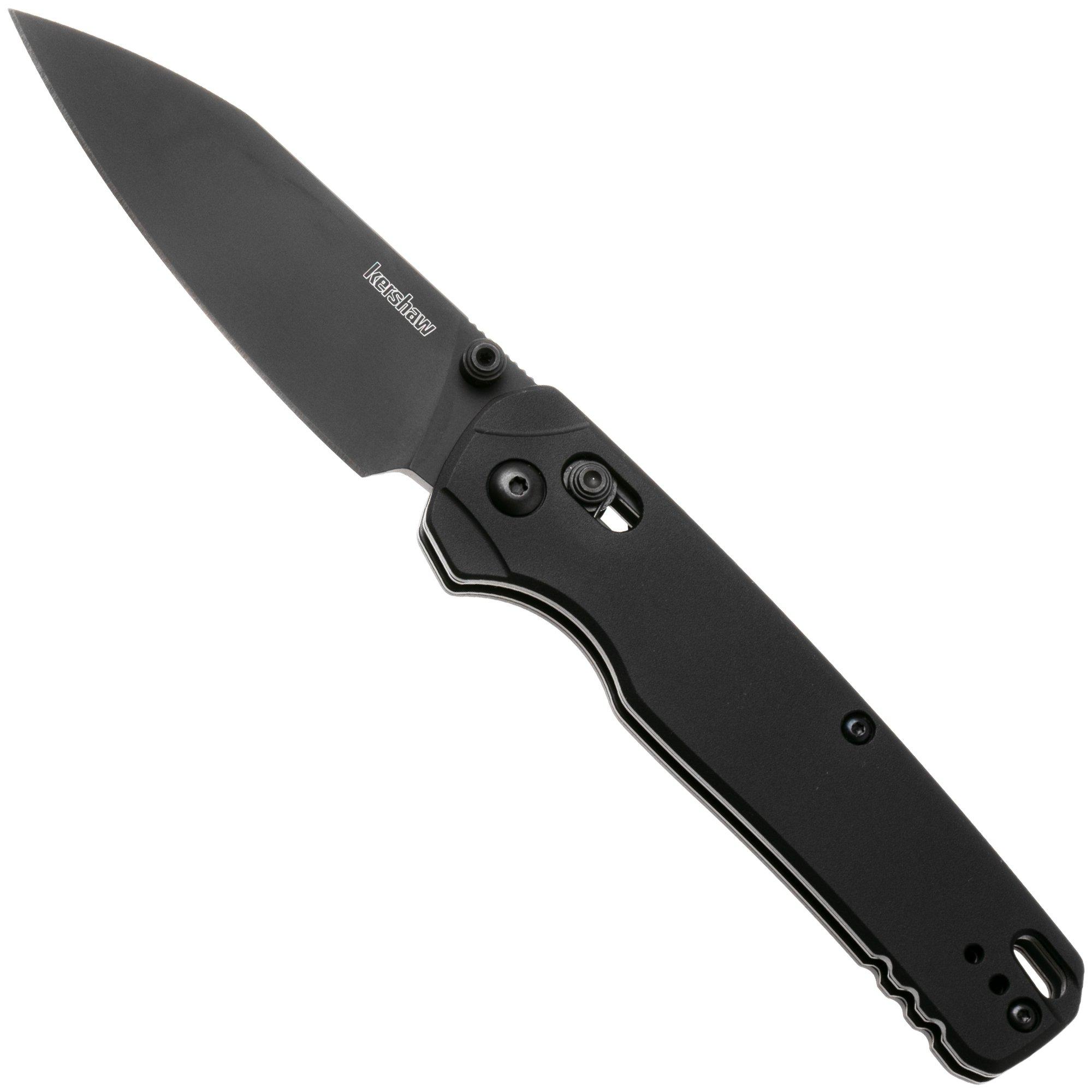 Kershaw Bel Air XL 6110BLK, Black PVD CPM MagnaCut, Black Aluminium, navalha