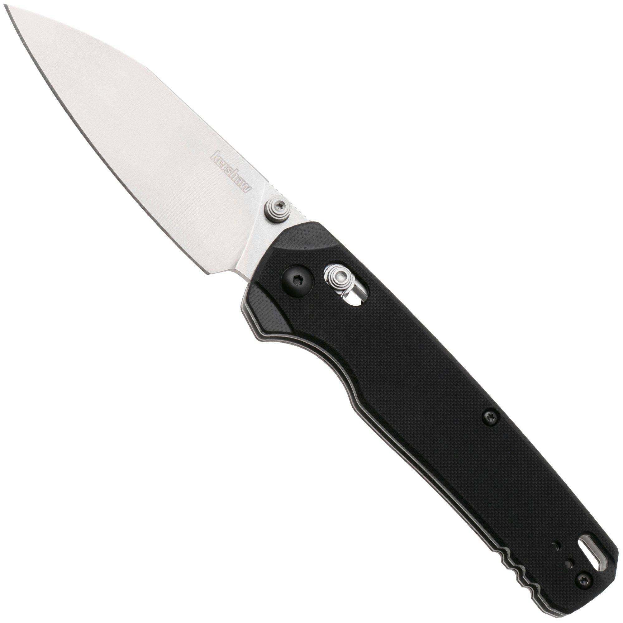 Kershaw Bel Air XL 6110 DuraLock Stonewashed MagnaCut, Black G10, pocket knife