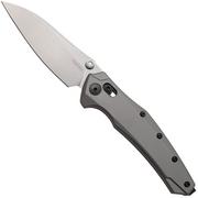 Afbeelding voor Kershaw Bareknuckle Duralock 6777GRYSW Stonewashed MagnaCut, Grey Aluminium, zakmes