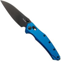 Afbeelding voor Kershaw Bareknuckle Duralock 6777NBBLK Black PVD MagnaCut, Navy Blue Aluminum zakmes