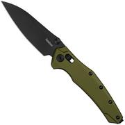 Image pour Kershaw Bareknuckle Duralock 6777 Black PVD CPM MagnaCut, OD Green Aluminum, couteau de poche
