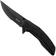 Afbeelding voor Kershaw Outright 8320BLST Black PVD Serrated 8Cr13MoV, Black PVD G10 overlay, zakmes
