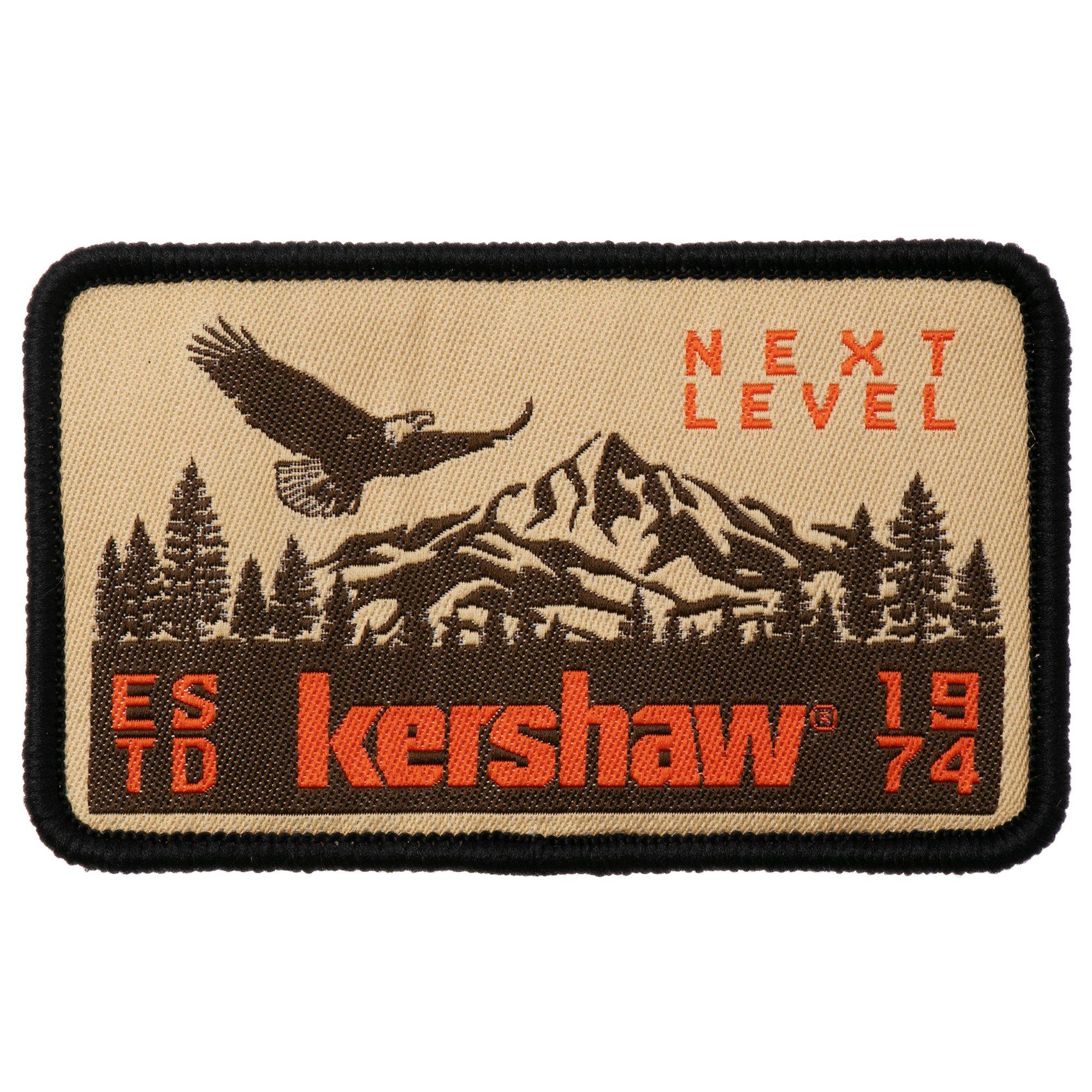 Kershaw Next Level 1974 Woven Patch, PATCHM26W, patch