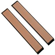 KMFS Leather Strops RIVAL LESP, 2 piezas juego de asentado de cuero