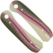 KNAFS Lander Scales KNAFS-00088 Rainbow Trout G10, plaquettes de manche