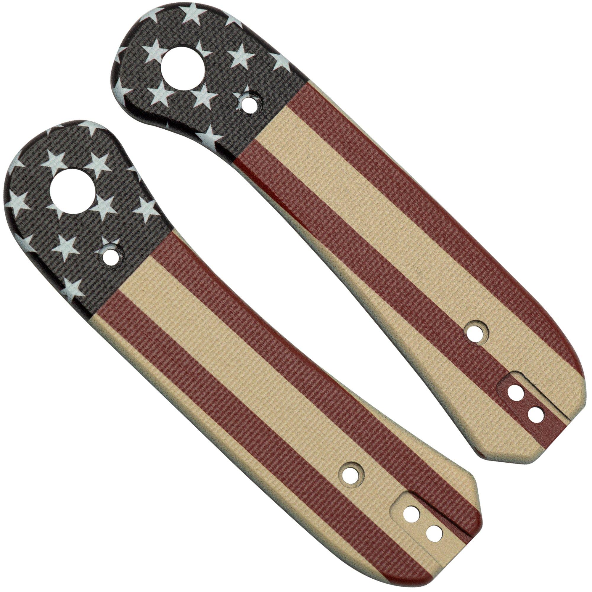 Okładziny KNAFS Lander Scales KNAFS-00091 Olde Glory G10