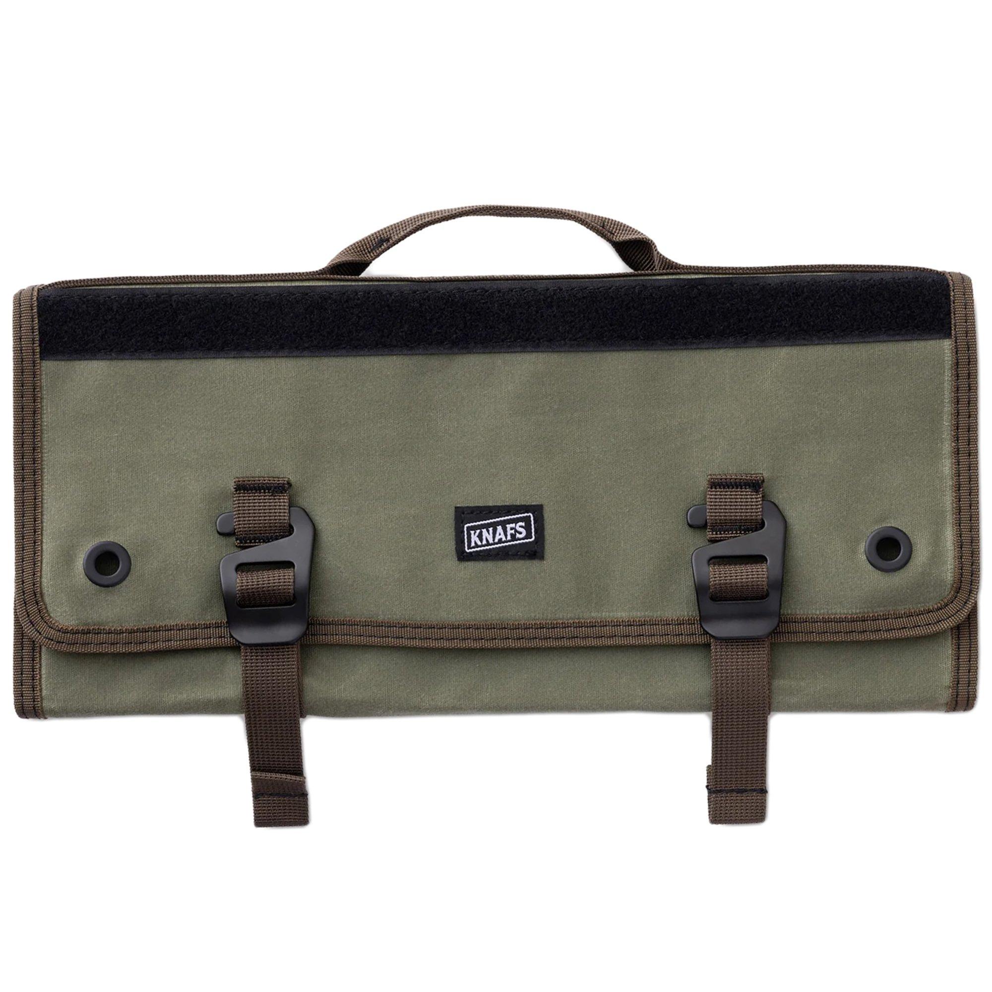 KNAFS Burrito Grande Knife Storage Roll, Guacamole Edition, KNAFS-00221 multifunktionale Messertasche