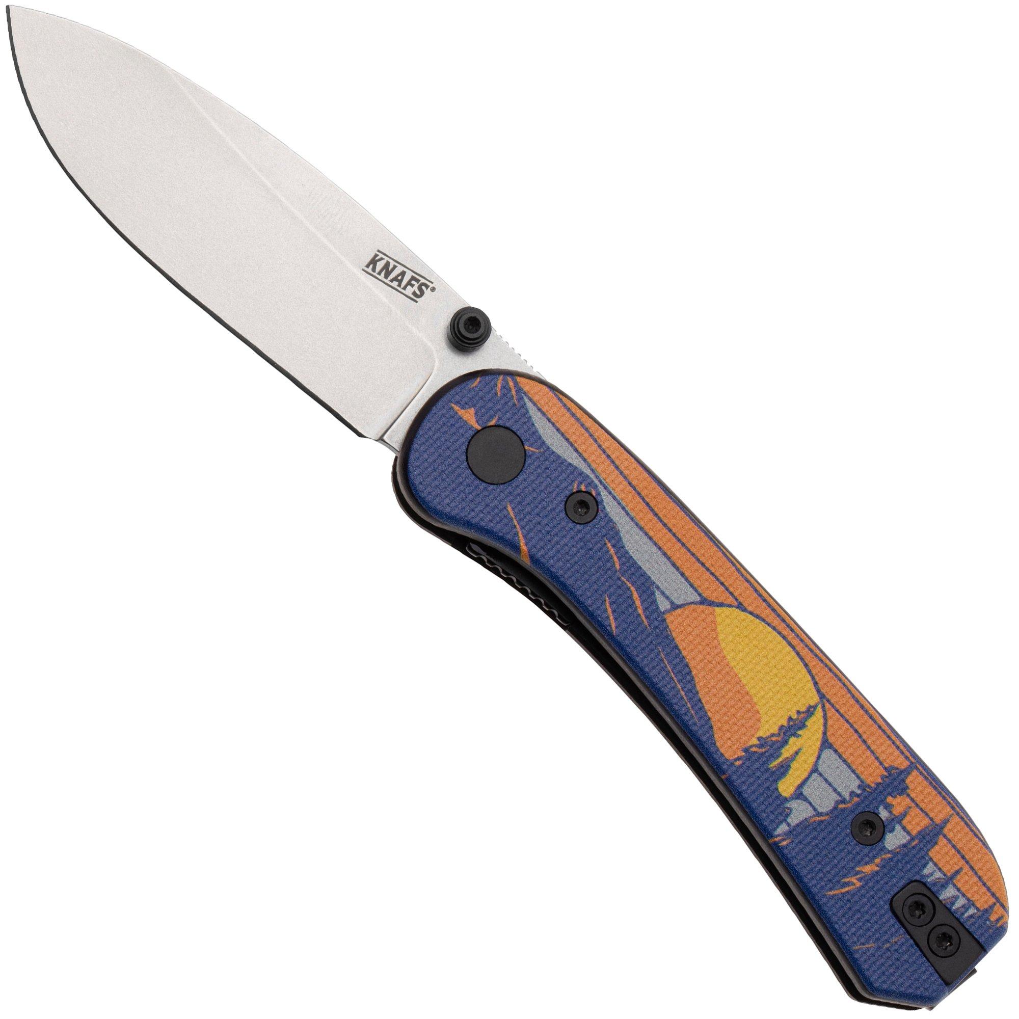 Nóż składany KNAFS Lander 1, KNAFS-00261, Timberline G10