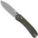 Image for Knafs Lander 2 KNAFS-00274 Green Micarta, Clutch Lock, pocket knife