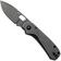 Afbeelding voor Knafs Lander 5 KNAFS-00325 Blackwashed 8CR14MoV, Black Stonewash Stainless Steel, zakmes