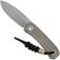 Image for Knafs Lander 4 KNAFS-00394 Moondust Micarta, fixed knife
