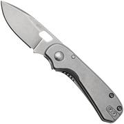 Afbeelding voor Knafs Lander 5 KNAFS-00396 Stonewashed 8CR14MoV, Gray Stonewash Stainless Steel, zakmes