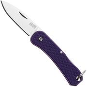 Knafs Lander 6 KNAFS-00427 Satin 4034SS, Purple FRN, sleutelhangerzakmes