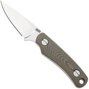 Afbeelding voor Knafs Little Lulu 00596 Stonewashed MagnaCut, Green Micarta, vaststaand mes