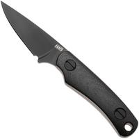 Afbeelding voor Knafs Little Lulu 00597 Black Cerakote MagnaCut, Black Micarta, vaststaand mes