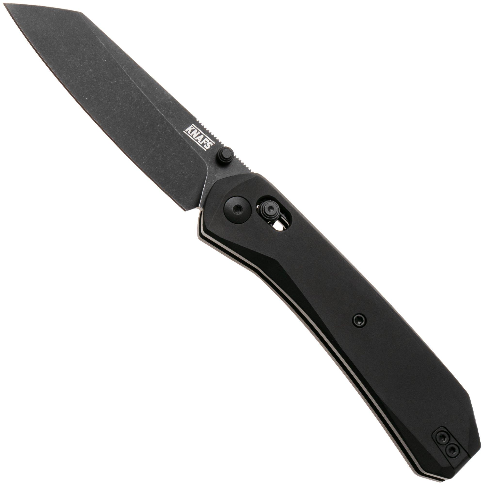 Knafs Lander 2 KNAFS-00679 Reverse Tanto Elmax, Black Aluminum, zakmes