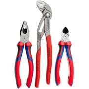 Afbeelding voor KNIPEX 002009V01 Bestsellerset, tangenset, 3-delig