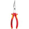 Imagem para KNIPEX 2626200 VDE, alicate semi-redondo 45° com gume, 200 mm