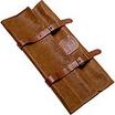 Knivesandtools knife bag leather Utah Rust 45x47