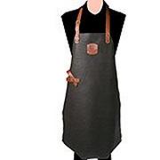 Knivesandtools leather apron Utah Choco 82cm